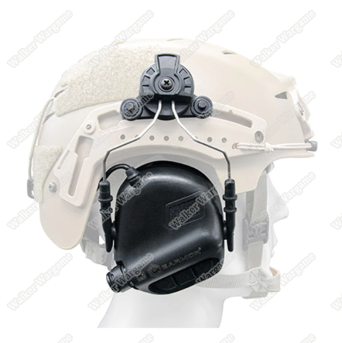 M12 MK Helmet (Team Wendy Helmet) Rails Adapter Attachment Kit for Earmuff