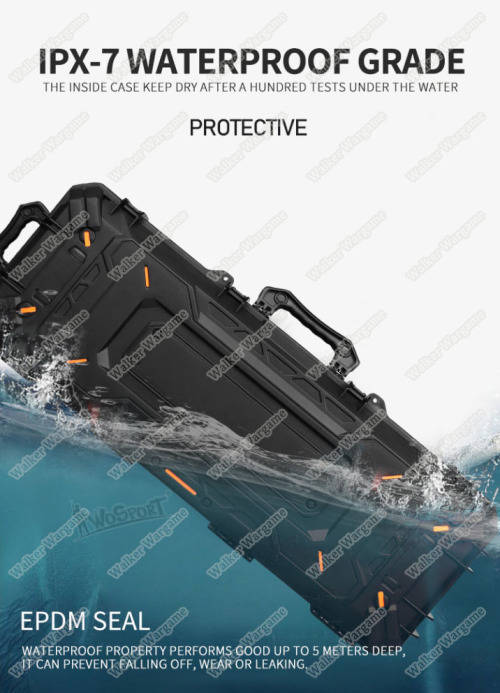 WST 43incl 109cm Rifle Carry Case With Wheel