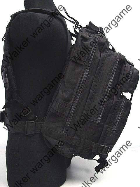 3P Molle Assault Backpack Bag 30L  - Black