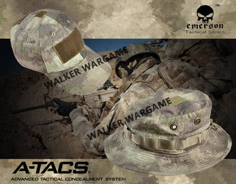 Boonie Hat Cap - Digital Camo A-TACS Urban Camo