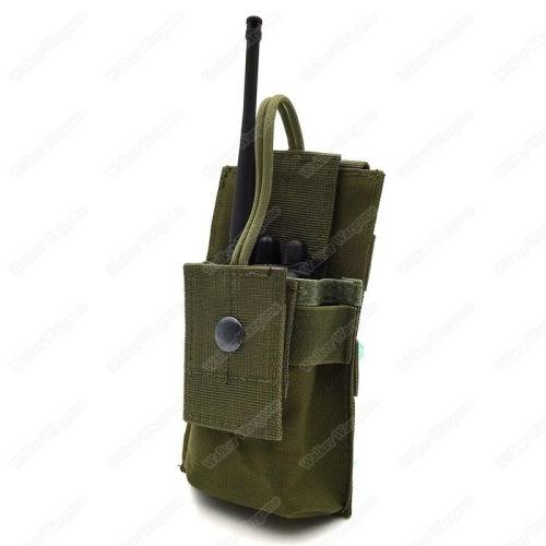 Tactical Molle Short Radio Pouch - Fit Radio , Mag - Desert Tan