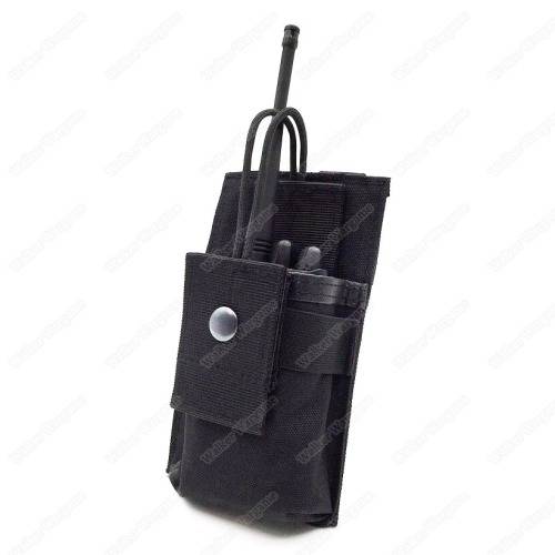 Tactical Molle Short Radio Pouch - Fit Radio , Mag - Desert Tan