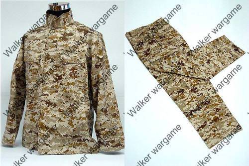 BDU Battle Dress Uniform Full Set - US Marine Digital Desert Size 2XL