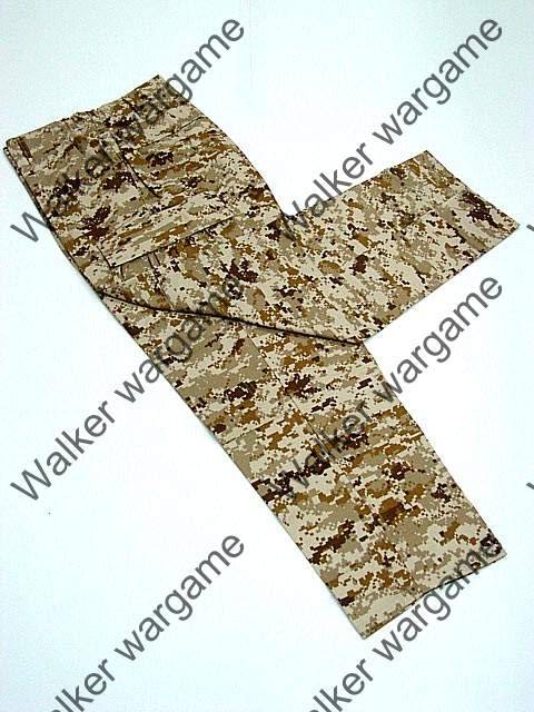 BDU Battle Dress Uniform Full Set - US Marine Digital Desert Size 2XL