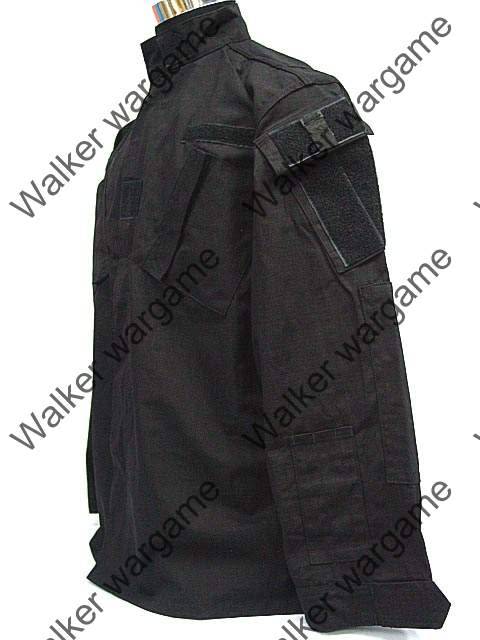 BDU Battle Dress Uniform Full Set - Police SWAT Black Size 2XL