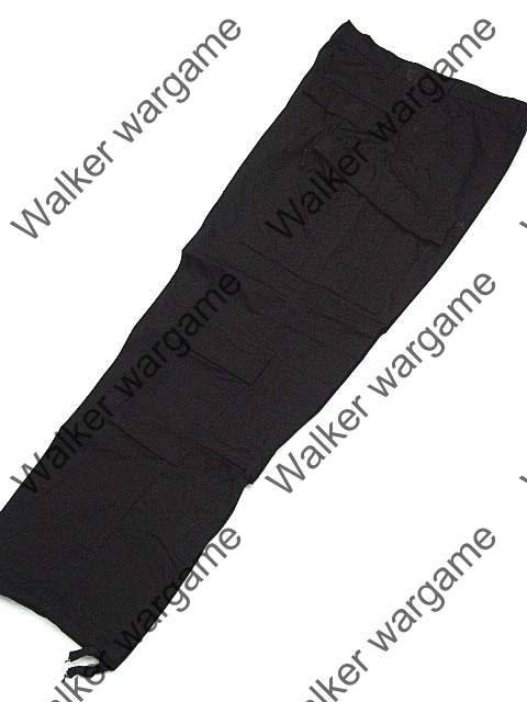 BDU Battle Dress Uniform Full Set - Police SWAT Black Size 2XL