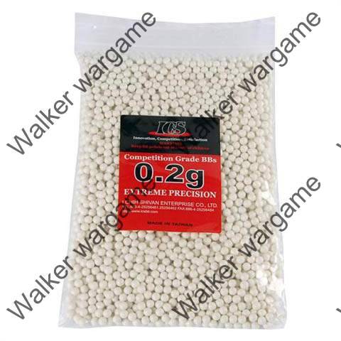 ICS 0.20g  6mm Precision Airsoft Ball 5000 rounds High Quality BB (Made In Taiwan)
