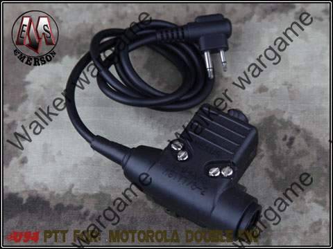 Military Special Forces ELITE II headset PTT (Push To Talk) for Motorola 2 Pin Radio -Ex113MD