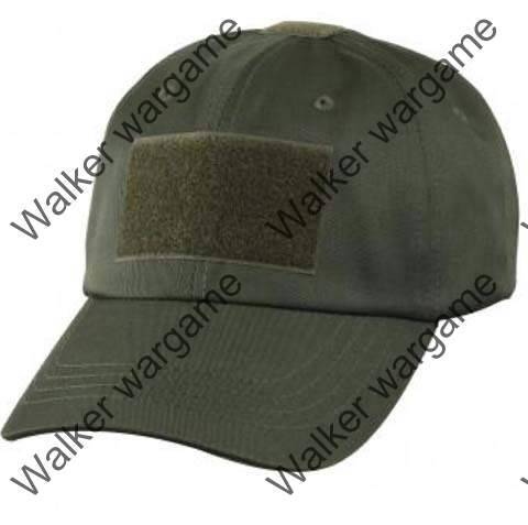Special Forces Operator Cap Velcro Flag Blood Patch - OD Green