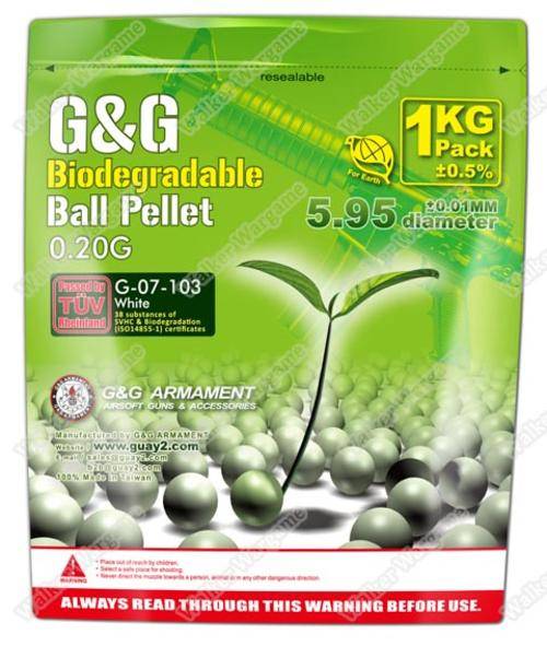 WE High Quality Precision Grade Biodegradable 0.20g BB - 5000 rds