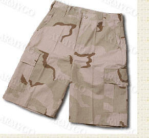 Camo Shorts RipStop Meterial -- US Amry Three Tan DCU Desert Size 36
