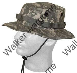 US Army ACU Digital Camo Boonie Hat Cap -- 1000D nice quality