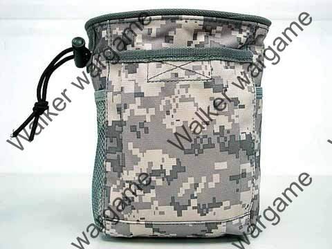 Small Molle Magazine Dump Drop Pouch - US Army ACU Digital Camo