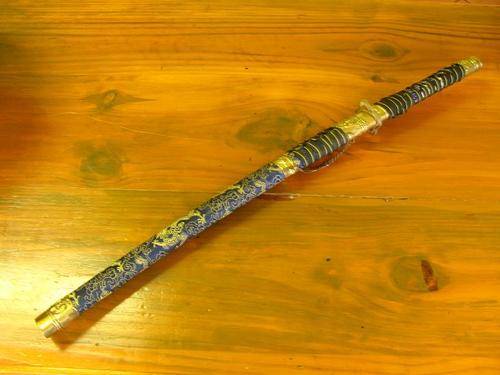 SAMURAI SWORD AND SCABBARD