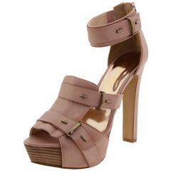 Guess Genuine Leather Platform Sandals Size 8