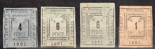 TRANSVAAL PIETERSBURG 5 COPIES AS PER SCANS. USEFULL SPACE FILLERS.