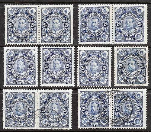 1910 FIRST UNION STAMP LMM PLUS USED RANGE AS PER SCAN
