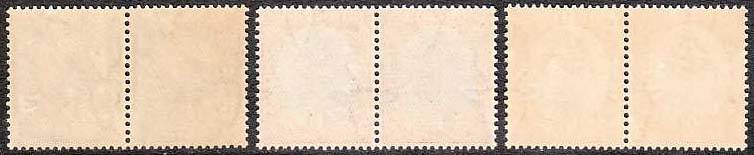 SOUTH WEST AFRICA 1926 ENGLISH ON AFRIKAANS THE 3 VALUES IN PAIRS VERY FINE MNH SACC 67-69 C/V R280