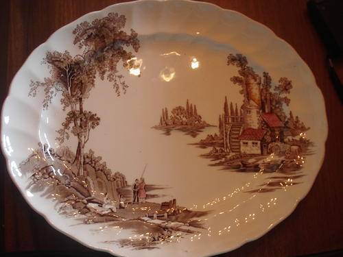JOHNSON BROS OLD MILL SMALL PLATTER