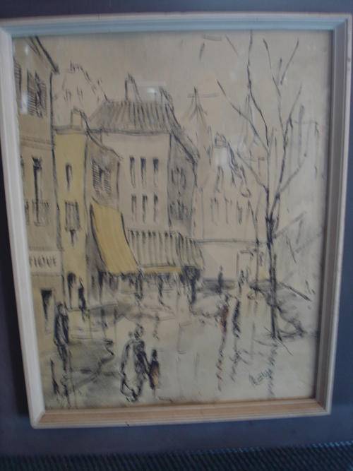 ARTHUR EDWARD CANTRELL PAINTING WATERCOLOUR BRUSH & WASH