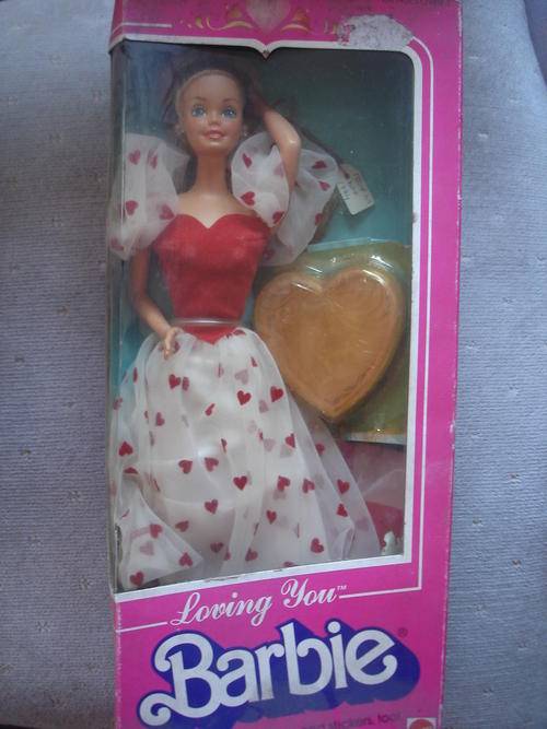 VINTAGE BARBIE DOLL LOVING YOU IN BOX 1984