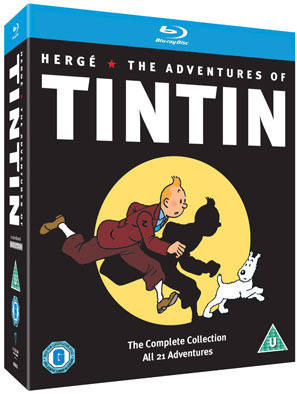 ADVENTURES OF TINTIN - Complete Series 5 Disc *NEW BLU-RAY*