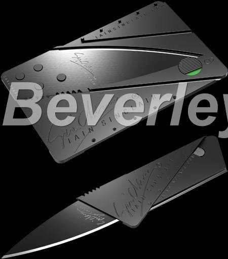 Card Sharp - Ultra thin credit-card sized utility knife