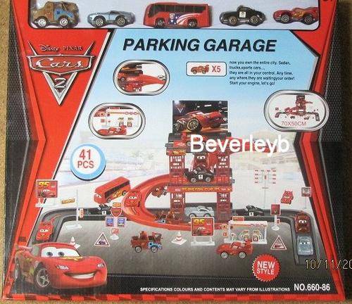 Disney Pixars Cars 2 Parking Garage