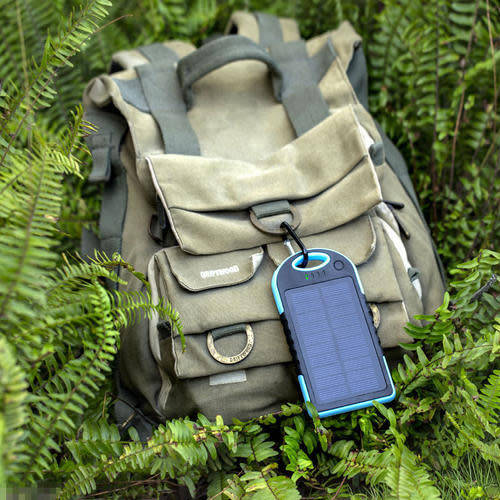 Solar charger 5000mAh waterproof
