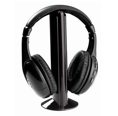 5 IN 1 Wireless Headphones, can be used for TV,  PC, CD, DVD, and MP3