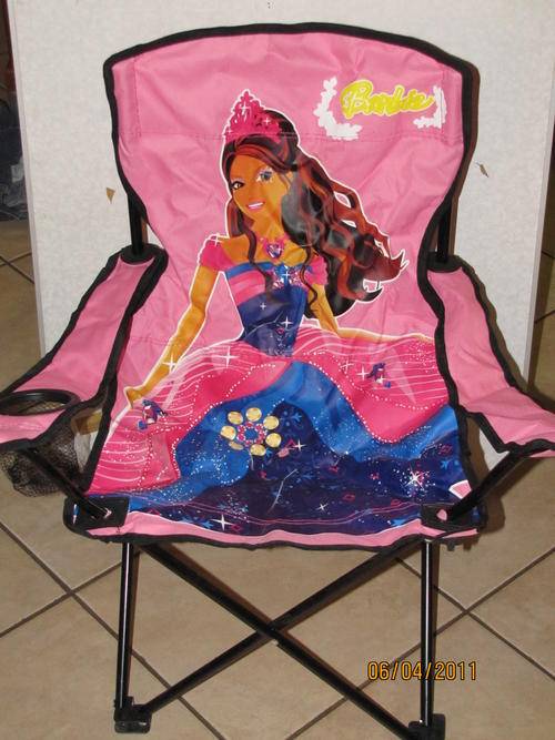 BARBIE folding camping chair ( Very Limited Stock )