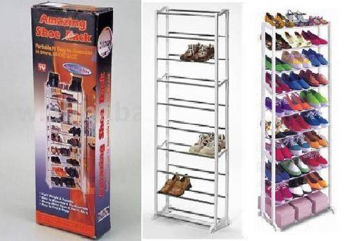 The AMAZING SHOE RACK - Holds up to 30 pairs of shoes!