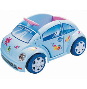 Battery powered Electric BEETLE Ride on Car with parental remote control