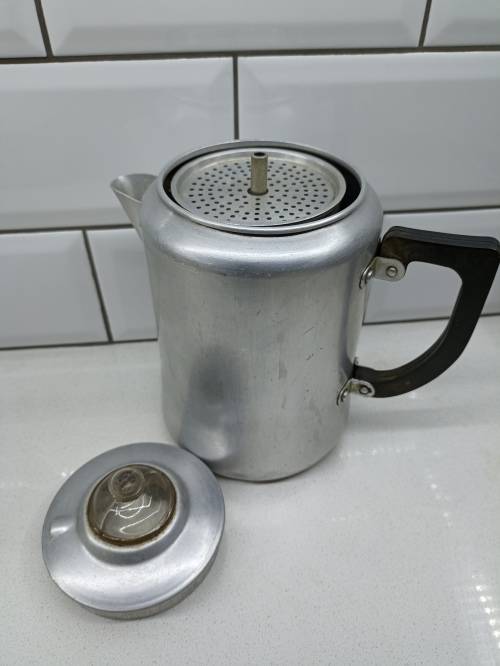 50`s Aluminium Stove Top Percolator