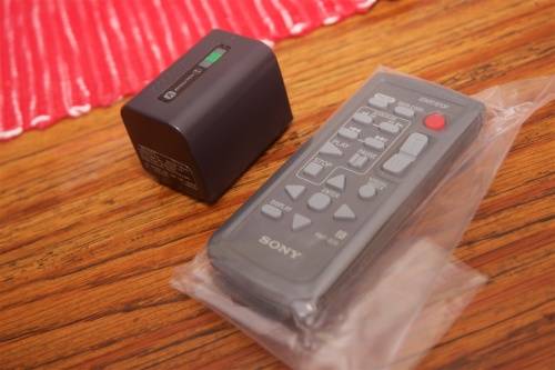 Sony FDR-AX100 4K Ultra HD Camcorder PAL