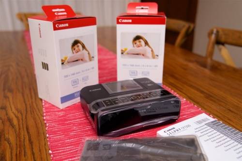 Canon SELPHY CP1300 Compact Photo Printer (Black)