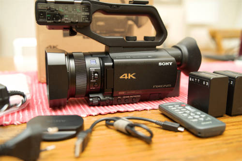 Sony HXR-NX80 4K NXCAM with HDR and Fast Hybrid AF