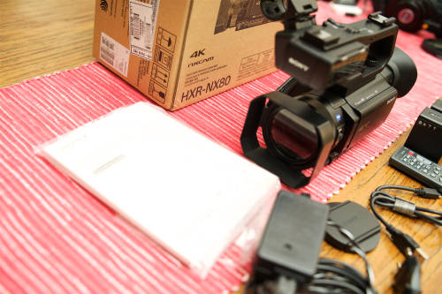 Sony HXR-NX80 4K NXCAM with HDR and Fast Hybrid AF