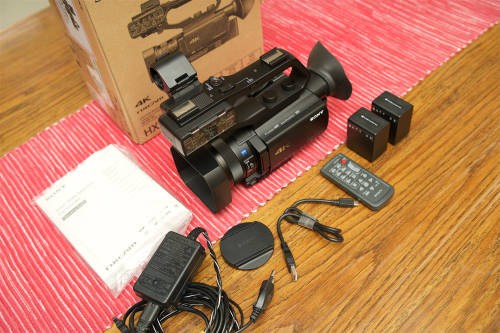 Sony HXR-NX80 4K NXCAM with HDR and Fast Hybrid AF