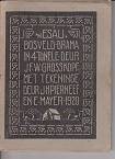 Esau Bosveld-drama in vier tonele deur J W Grosskopf Drama Met tekeninge deur J H Pierneef en Erich