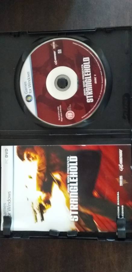 STRANGLEHOLD PC GAME (2 DISCS) EXCELLENT CONDITION