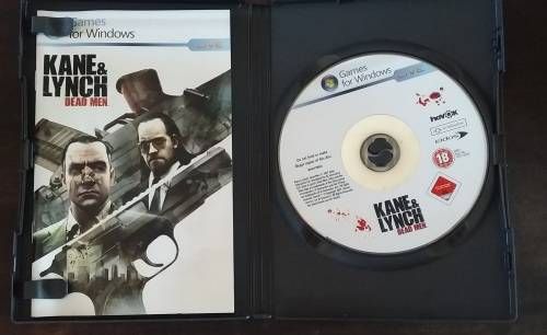 KANE & LYNCH - DEAD MEN PC GAME - EXCELLENT CONDITION