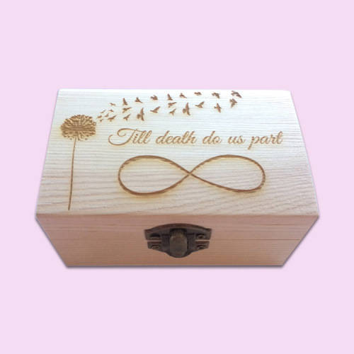 Infinity Engraved Little Box