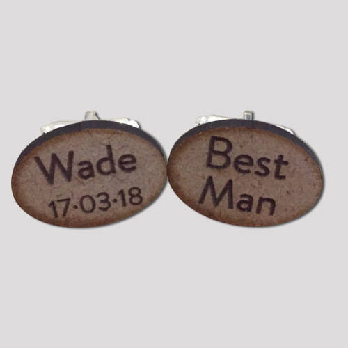 Custom Wedding Cufflinks