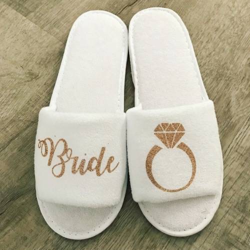 BRIDE Wedding Slippers