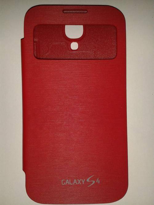 Brand new Red Samsung S4 s-view flip cover with FREE screen protector & stylus pen