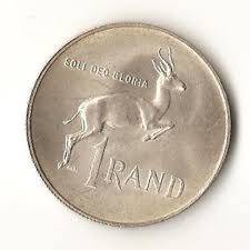 NEVER TO BE REPEATED!!! 1989 1R SOUTH AFRICAN COIN!!!