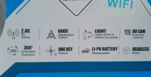 CX 28 Drone Quadcopter with WiFi-FPV and Camera