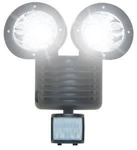 New Solar Power Motion Sensor light 22 Cree LED Dual Head Outdoor