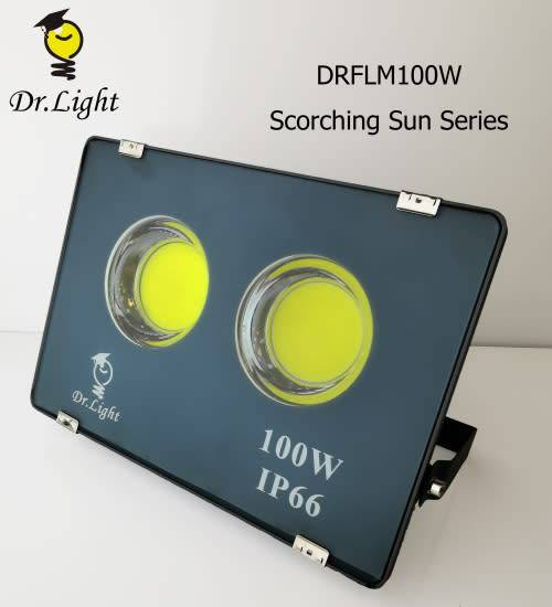 Super Bright 100w COB 220v Slimline Led Floodlights.